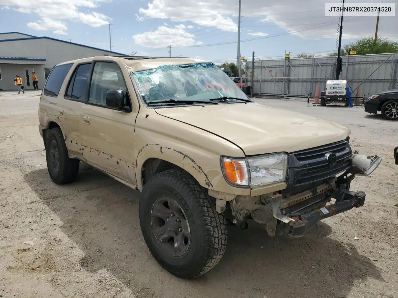 2002 Toyota 4Runner Limited VIN: JT3HN87RX20374520 Lot: 57140585