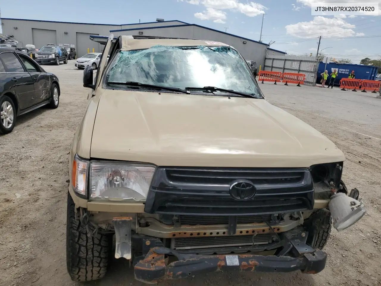 2002 Toyota 4Runner Limited VIN: JT3HN87RX20374520 Lot: 57140585
