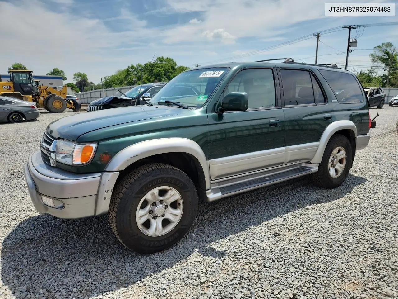 2002 Toyota 4Runner Limited VIN: JT3HN87R329074488 Lot: 62517645
