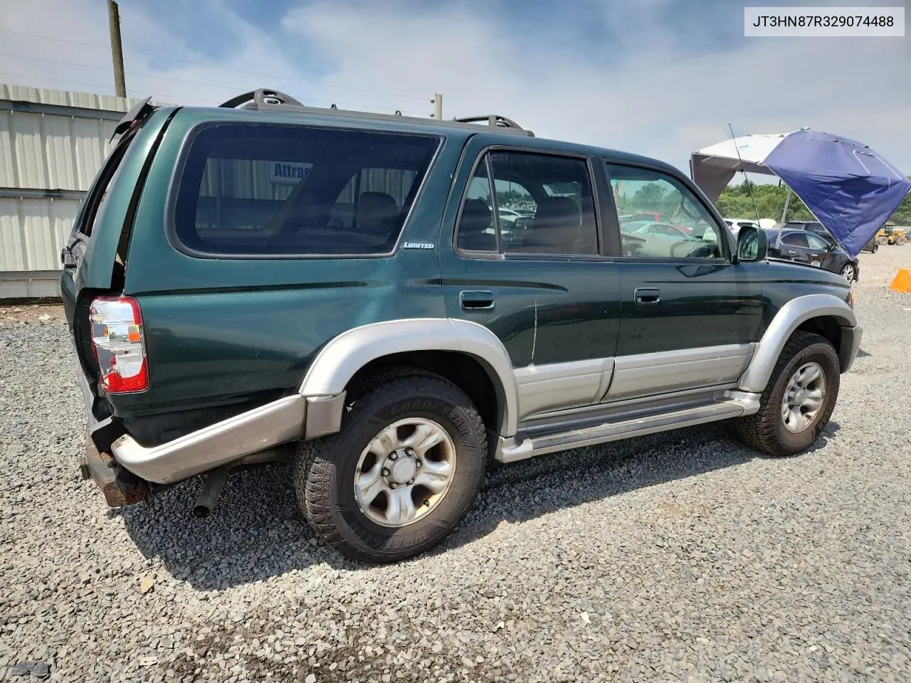 2002 Toyota 4Runner Limited VIN: JT3HN87R329074488 Lot: 62517645