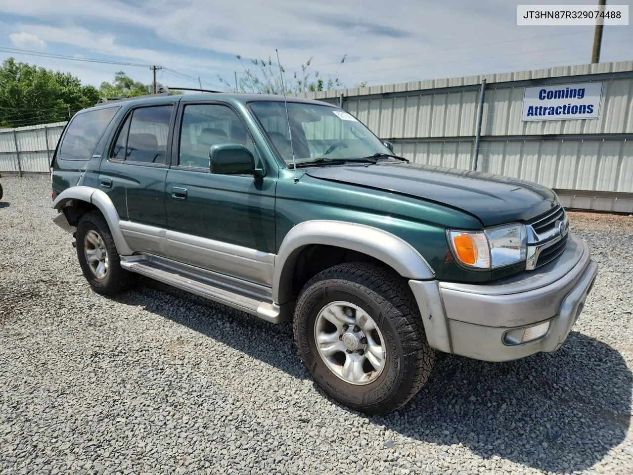 2002 Toyota 4Runner Limited VIN: JT3HN87R329074488 Lot: 62517645