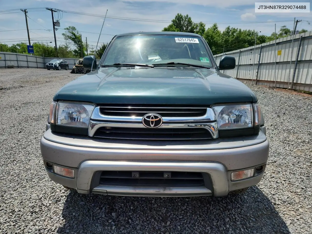 2002 Toyota 4Runner Limited VIN: JT3HN87R329074488 Lot: 62517645