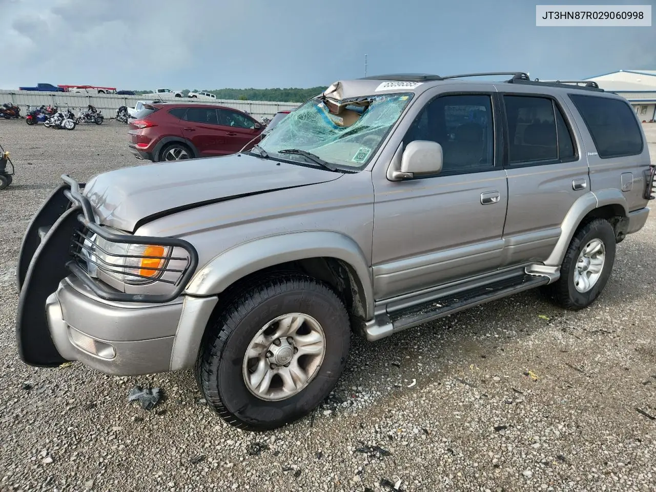 2002 Toyota 4Runner Limited VIN: JT3HN87R029060998 Lot: 65096385