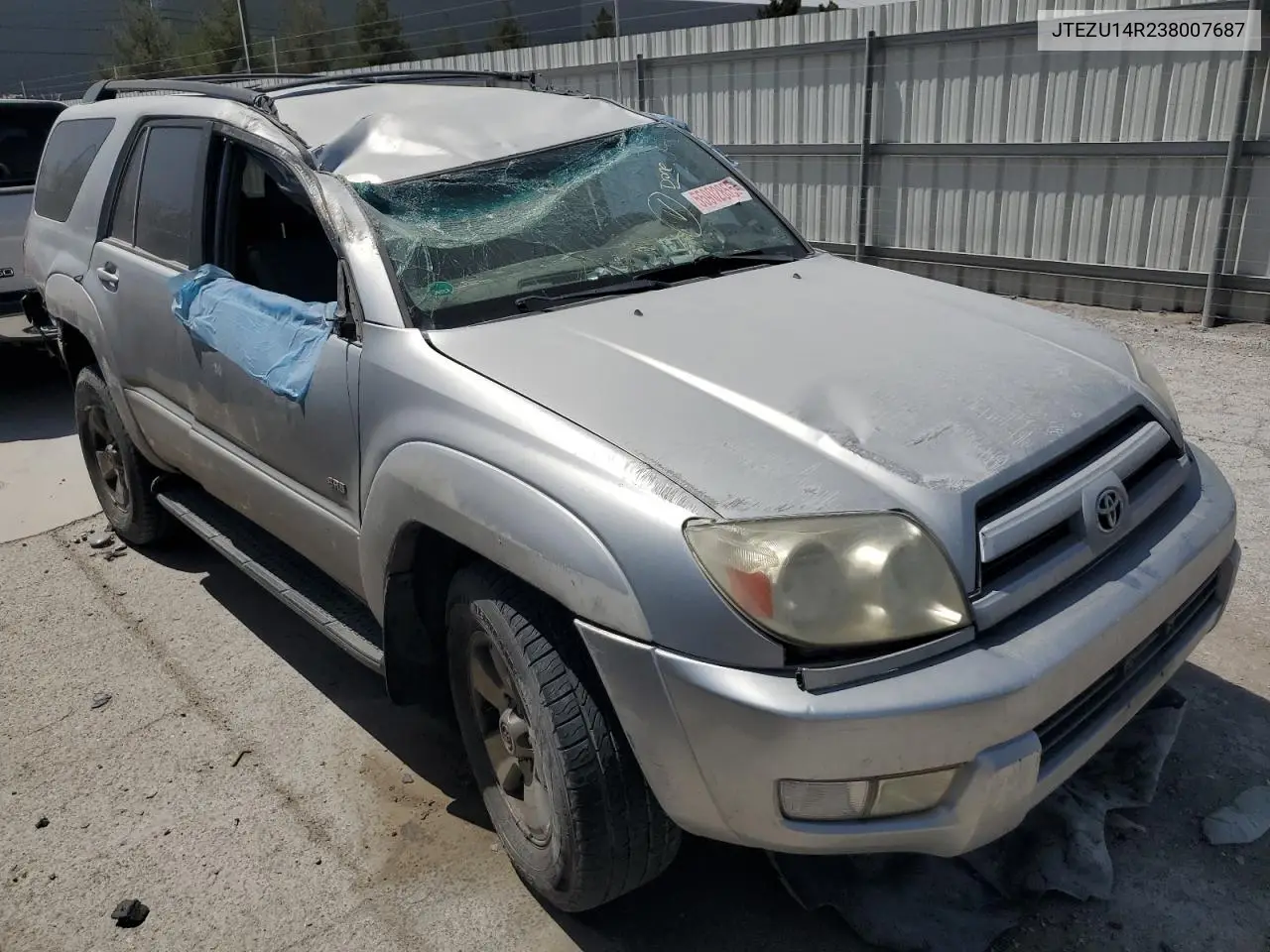 2003 Toyota 4Runner Sr5 VIN: JTEZU14R238007687 Lot: 55902855