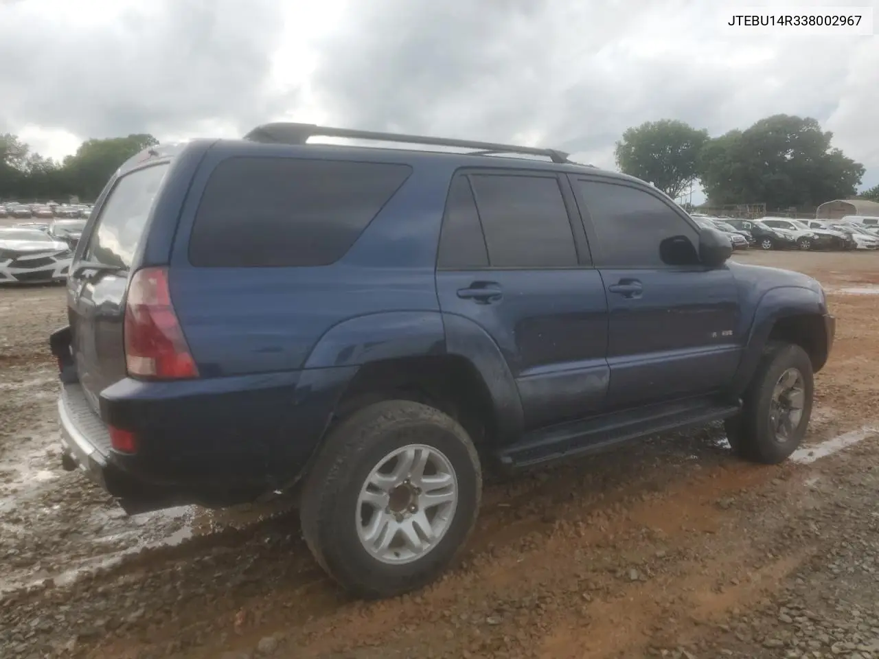 2003 Toyota 4Runner Sr5 VIN: JTEBU14R338002967 Lot: 56601375