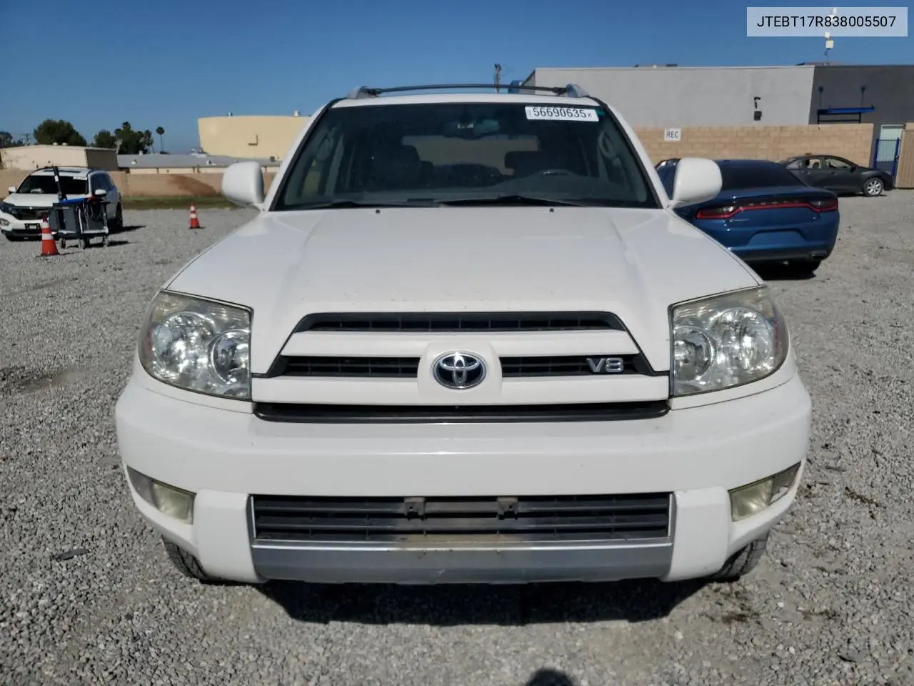 2003 Toyota 4Runner Limited VIN: JTEBT17R838005507 Lot: 56690635