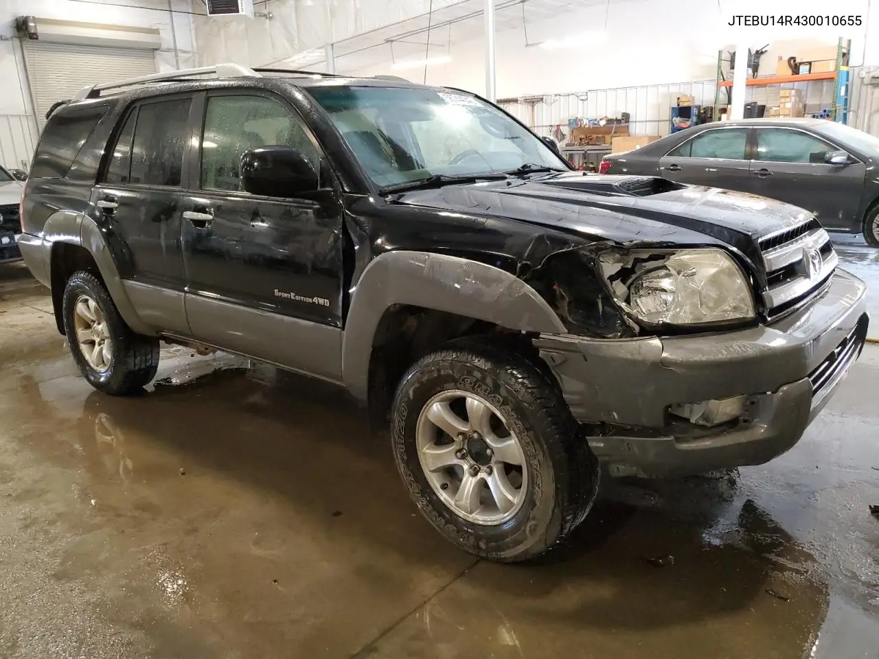 2003 Toyota 4Runner Sr5 VIN: JTEBU14R430010655 Lot: 56744045