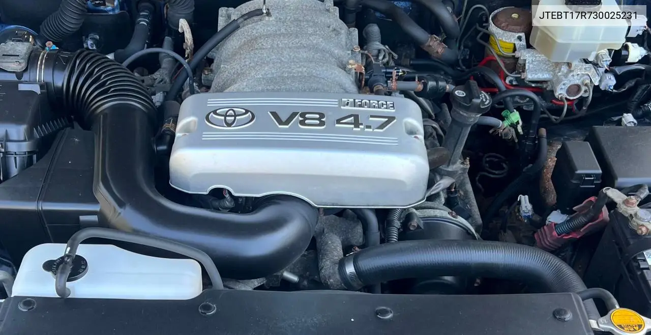 2003 Toyota 4Runner Limited VIN: JTEBT17R730025231 Lot: 57314935