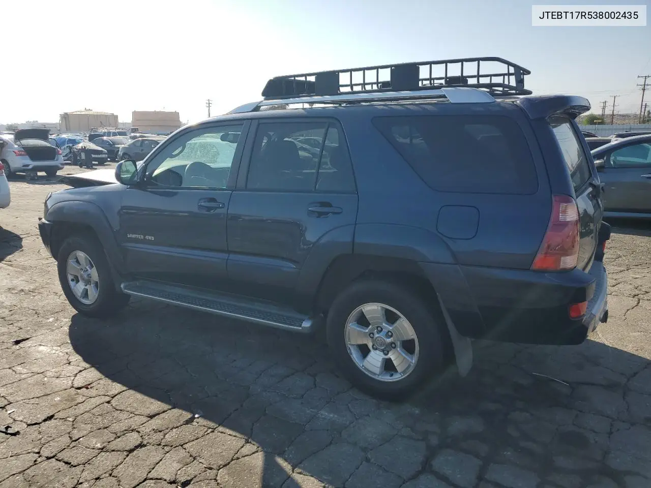 2003 Toyota 4Runner Limited VIN: JTEBT17R538002435 Lot: 65282715