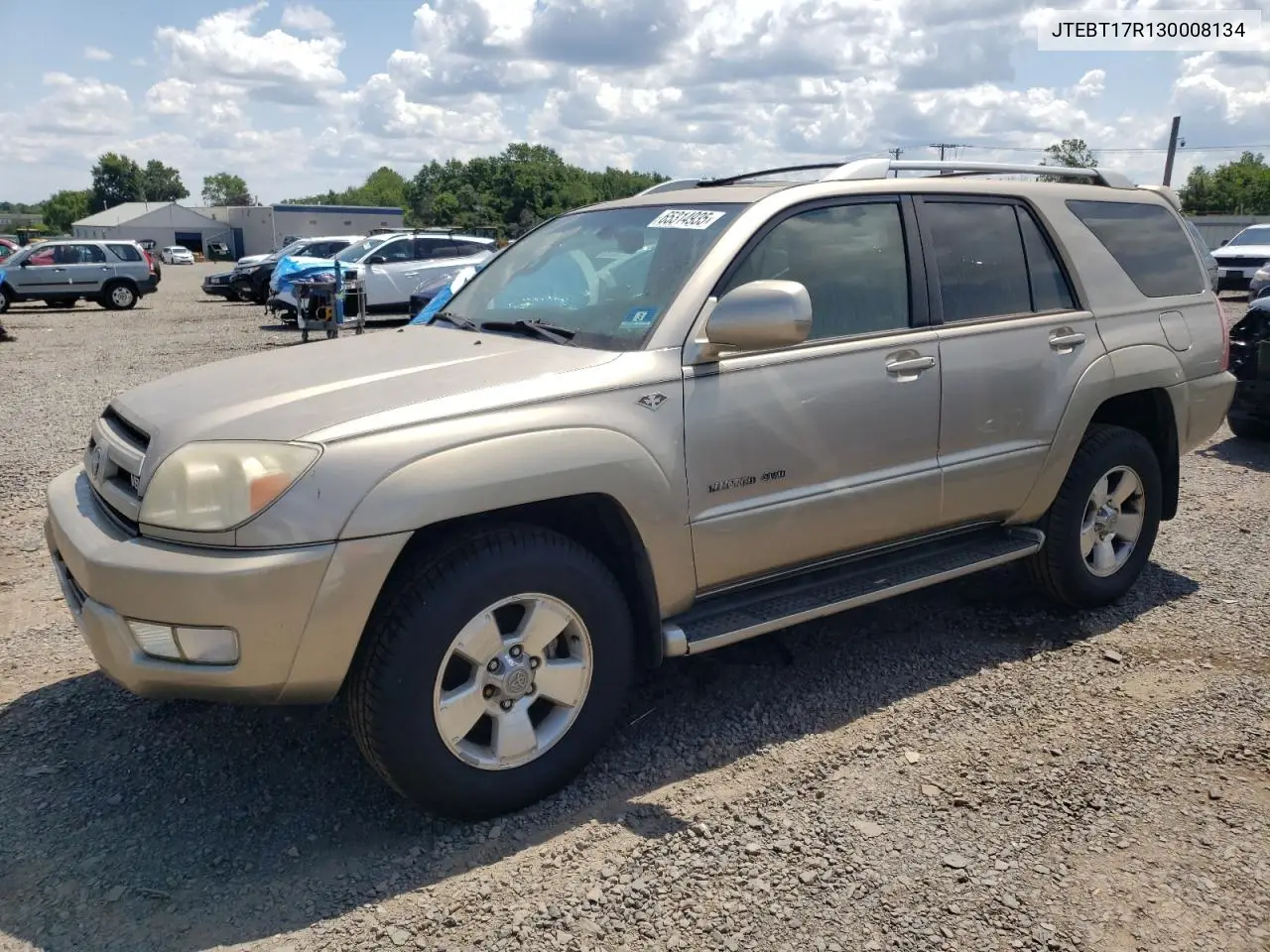 2003 Toyota 4Runner Limited VIN: JTEBT17R130008134 Lot: 65314935