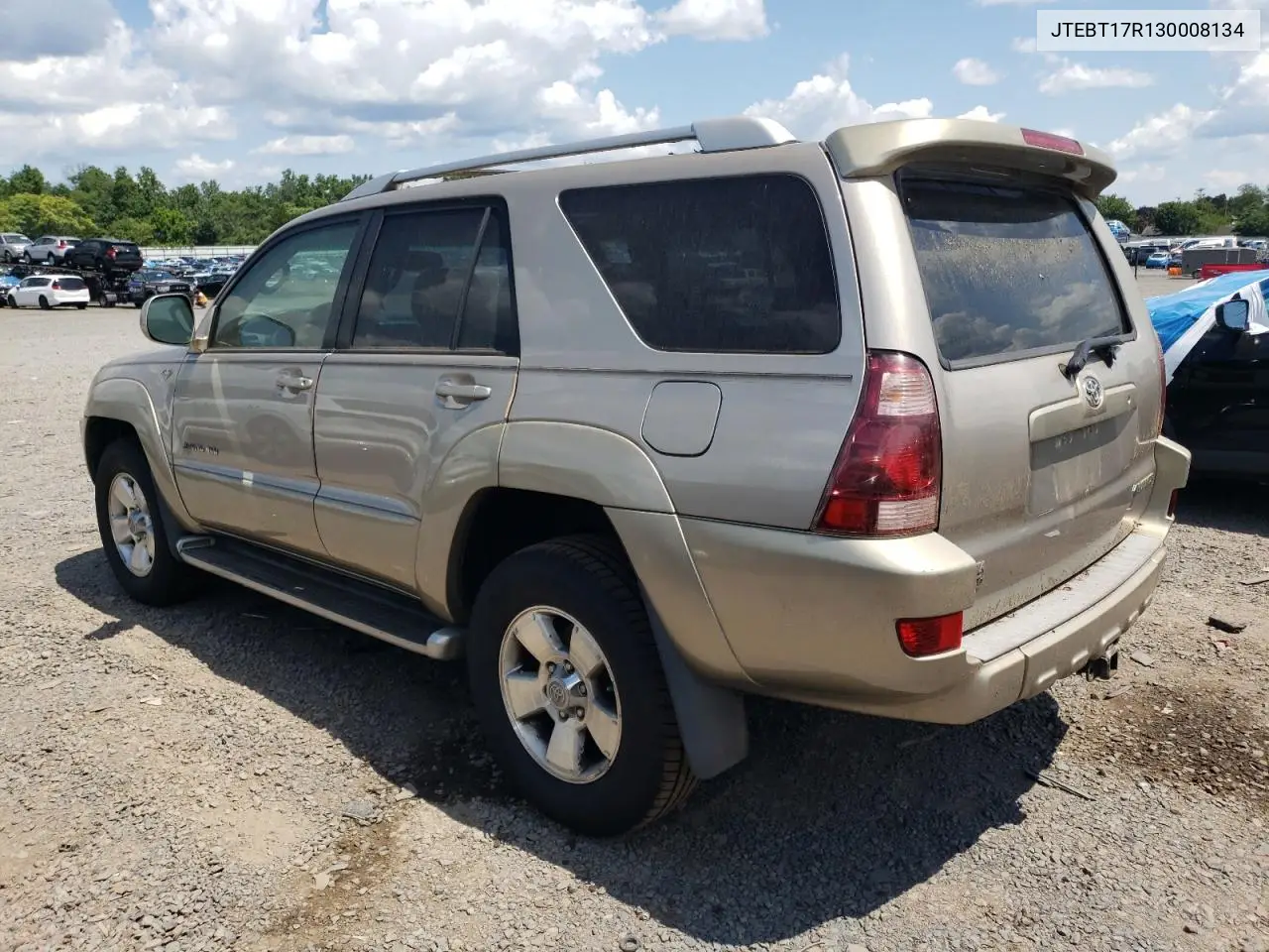 2003 Toyota 4Runner Limited VIN: JTEBT17R130008134 Lot: 65314935