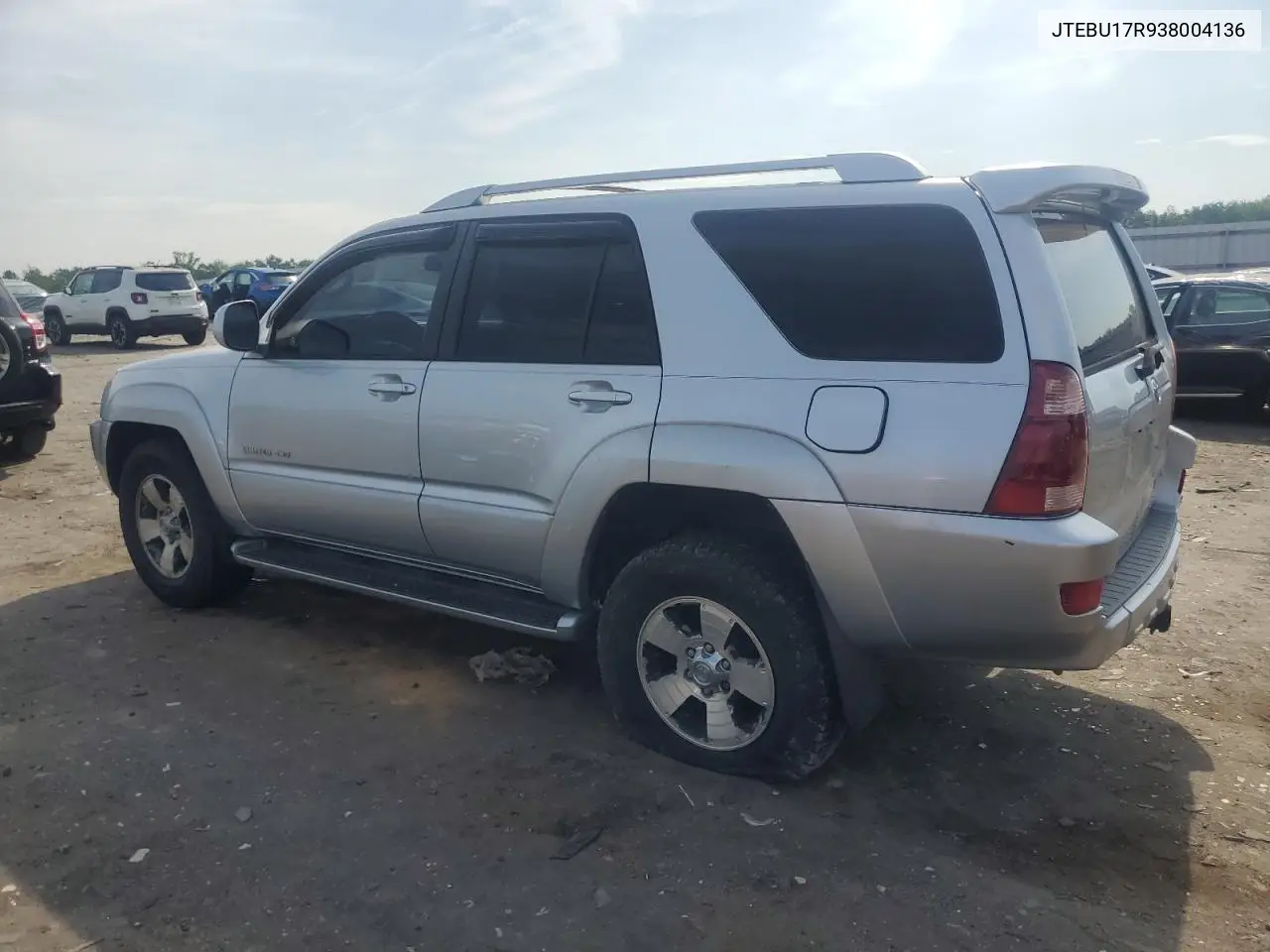 2003 Toyota 4Runner Limited VIN: JTEBU17R938004136 Lot: 65605345
