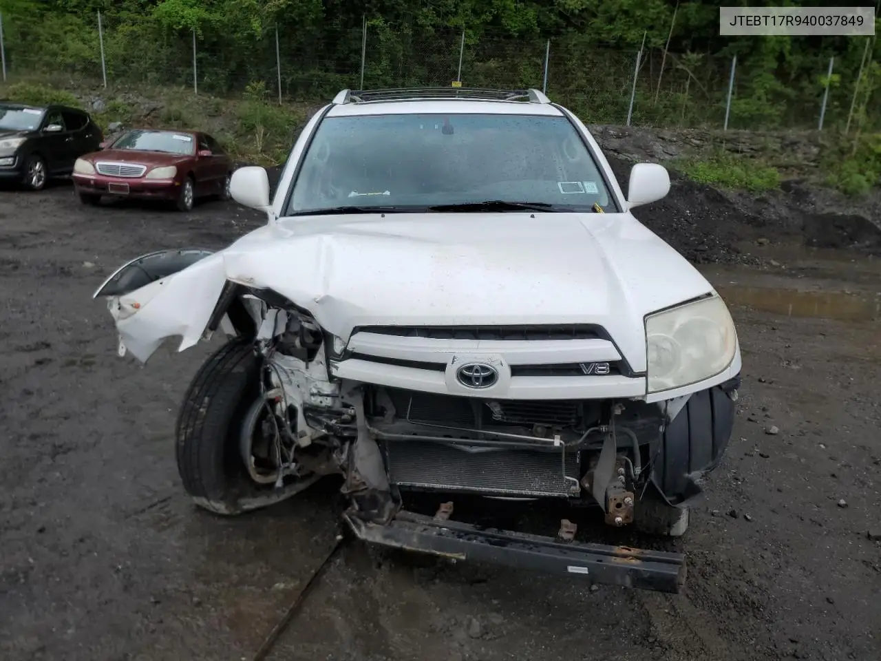 2004 Toyota 4Runner Limited VIN: JTEBT17R940037849 Lot: 56671715