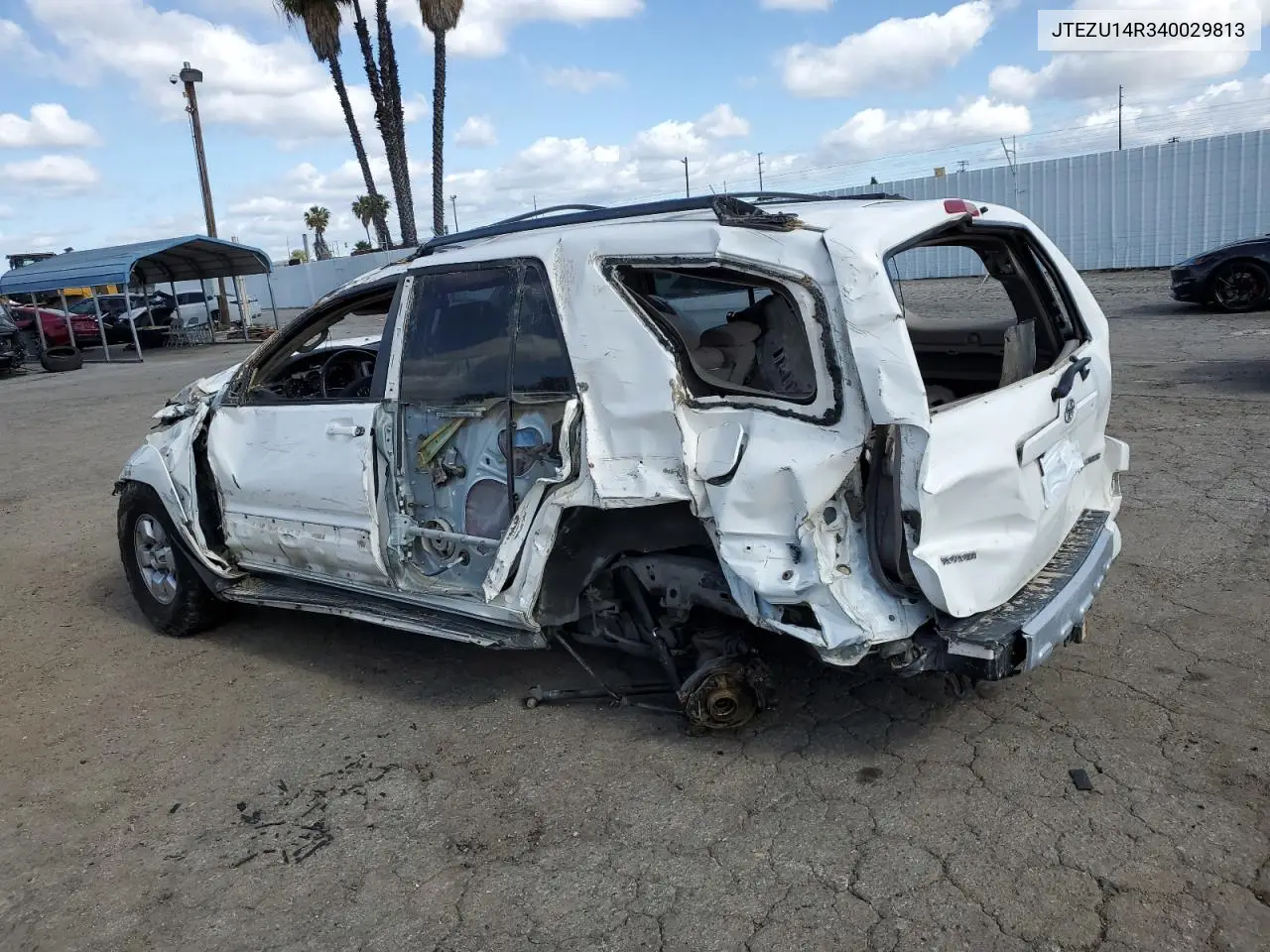 2004 Toyota 4Runner Sr5 VIN: JTEZU14R340029813 Lot: 56709855
