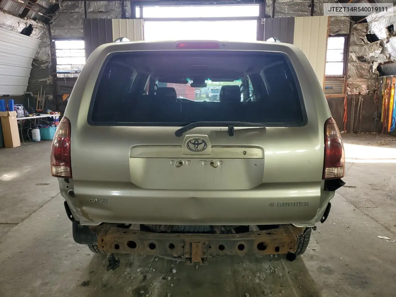 2004 Toyota 4Runner Sr5 VIN: JTEZT14R540019111 Lot: 56754215