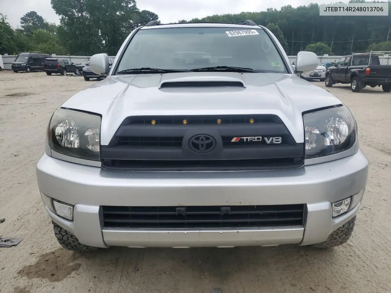 2004 Toyota 4Runner Sr5 VIN: JTEBT14R248013706 Lot: 62987995