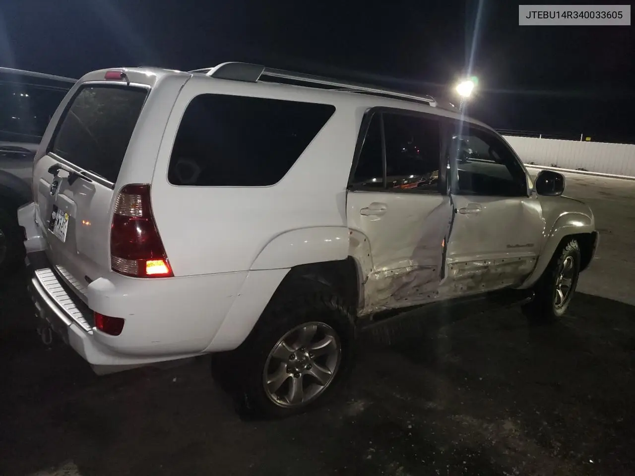 2004 Toyota 4Runner Sr5 VIN: JTEBU14R340033605 Lot: 63166585