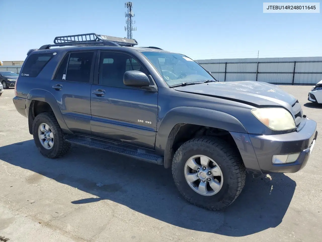 2004 Toyota 4Runner Sr5 VIN: JTEBU14R248011645 Lot: 65073795