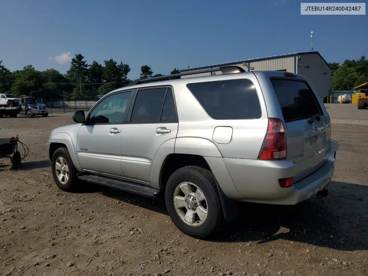 2004 Toyota 4Runner Sr5 VIN: JTEBU14R240042487 Lot: 65703155