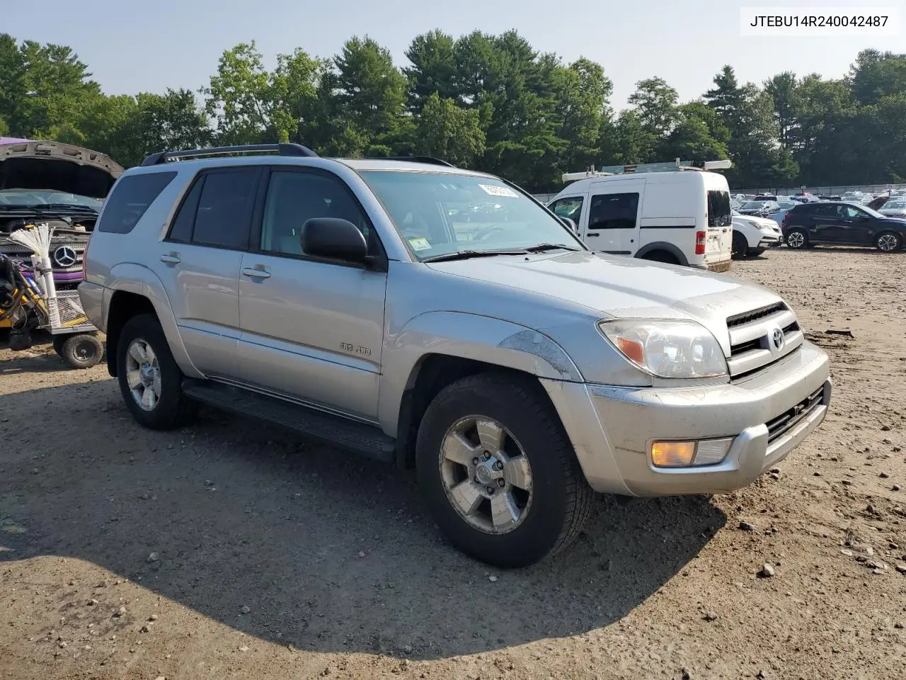 2004 Toyota 4Runner Sr5 VIN: JTEBU14R240042487 Lot: 65703155