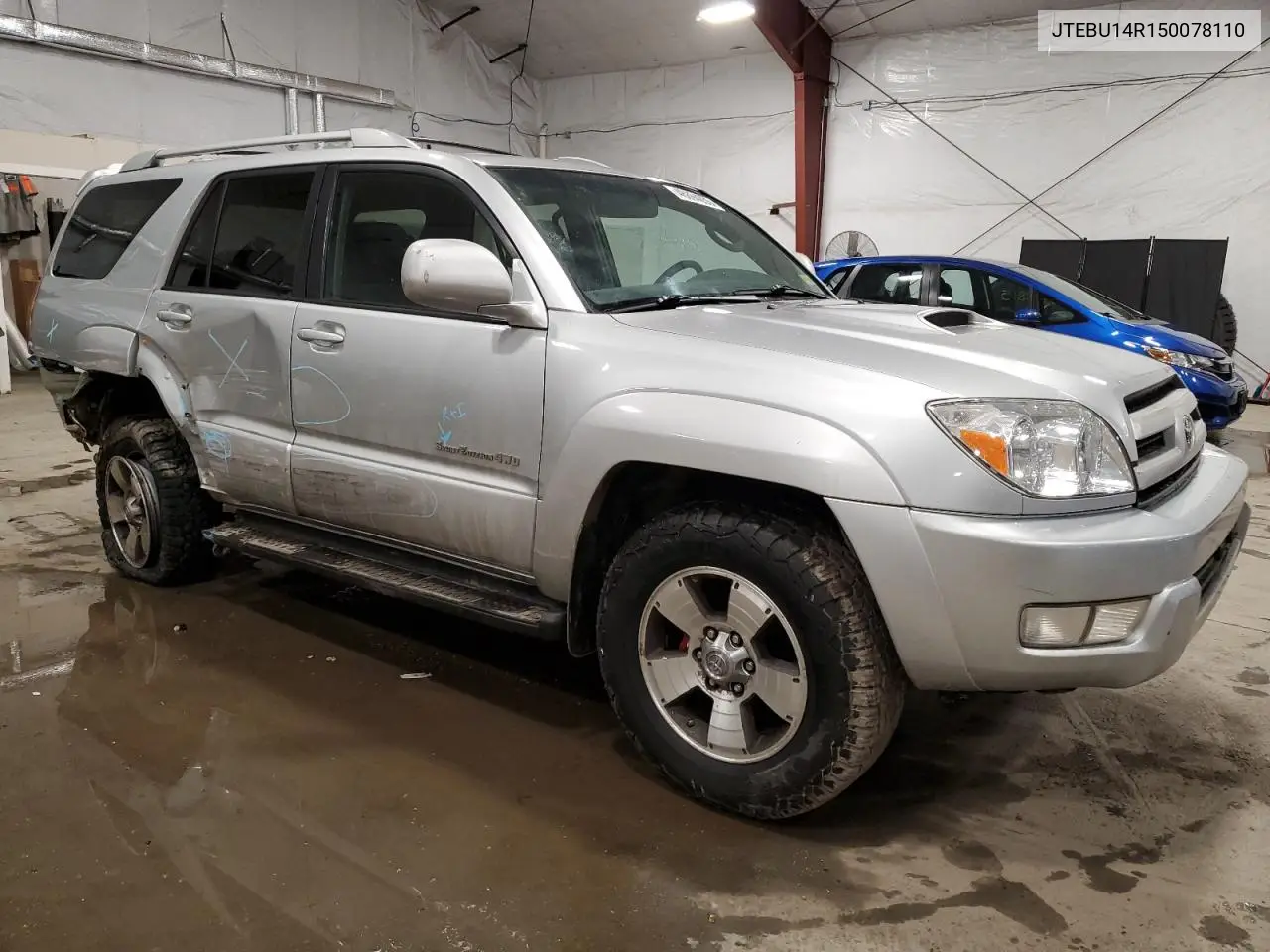 2005 Toyota 4Runner Sr5 VIN: JTEBU14R150078110 Lot: 46894055