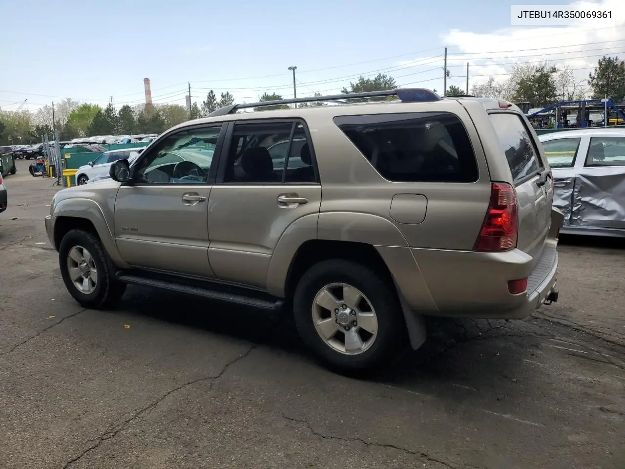 2005 Toyota 4Runner Sr5 VIN: JTEBU14R350069361 Lot: 54182675