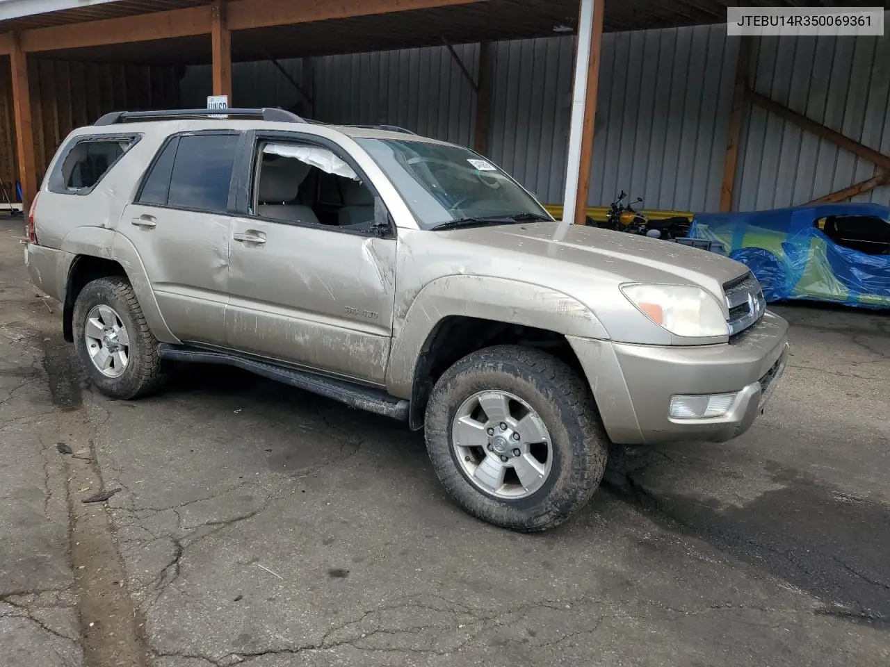 2005 Toyota 4Runner Sr5 VIN: JTEBU14R350069361 Lot: 54182675