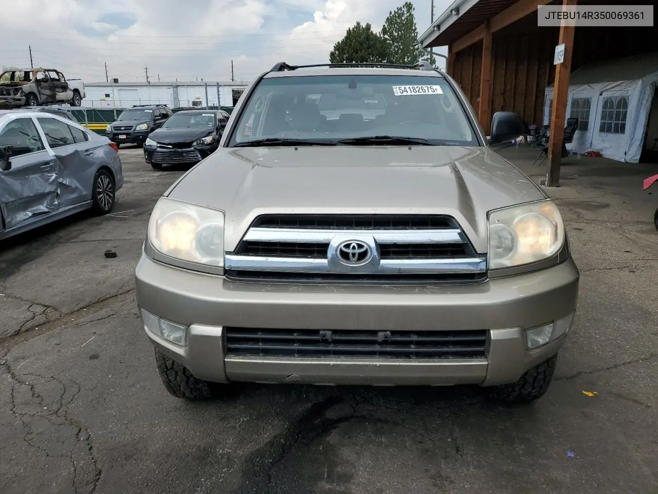 2005 Toyota 4Runner Sr5 VIN: JTEBU14R350069361 Lot: 54182675