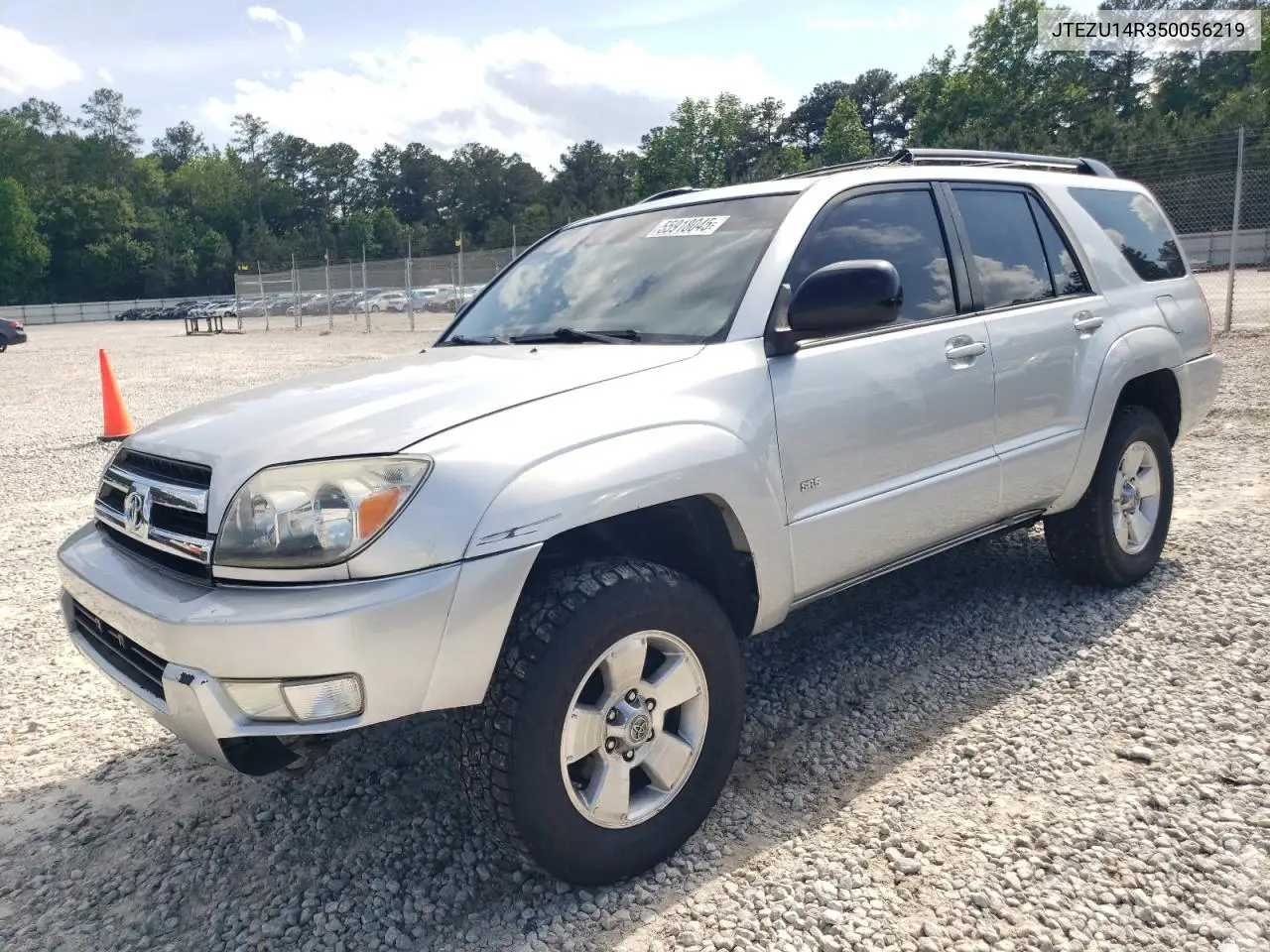 2005 Toyota 4Runner Sr5 VIN: JTEZU14R350056219 Lot: 55918045