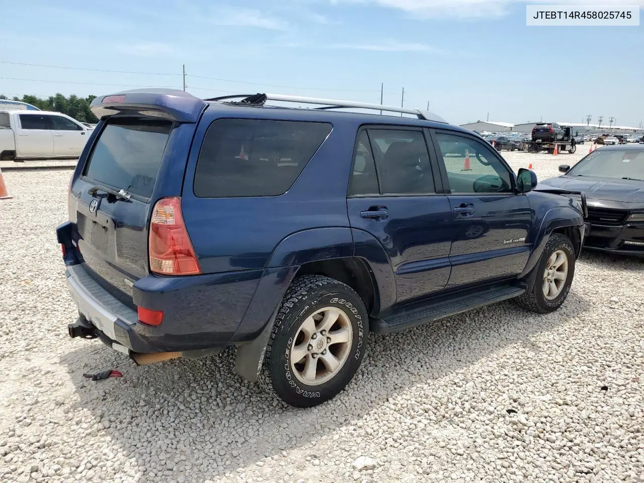 2005 Toyota 4Runner Sr5 VIN: JTEBT14R458025745 Lot: 56493355