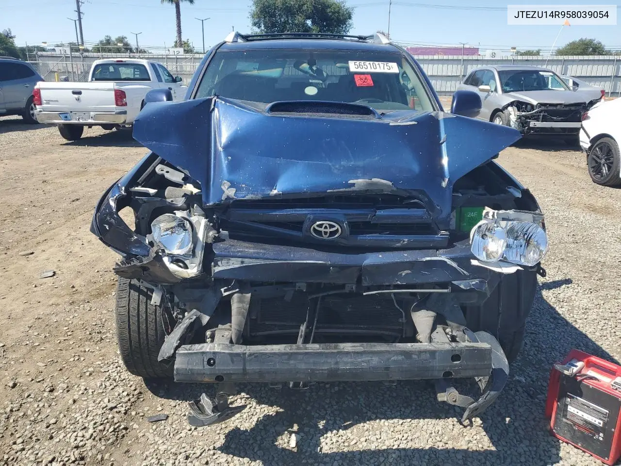 2005 Toyota 4Runner Sr5 VIN: JTEZU14R958039054 Lot: 56510175