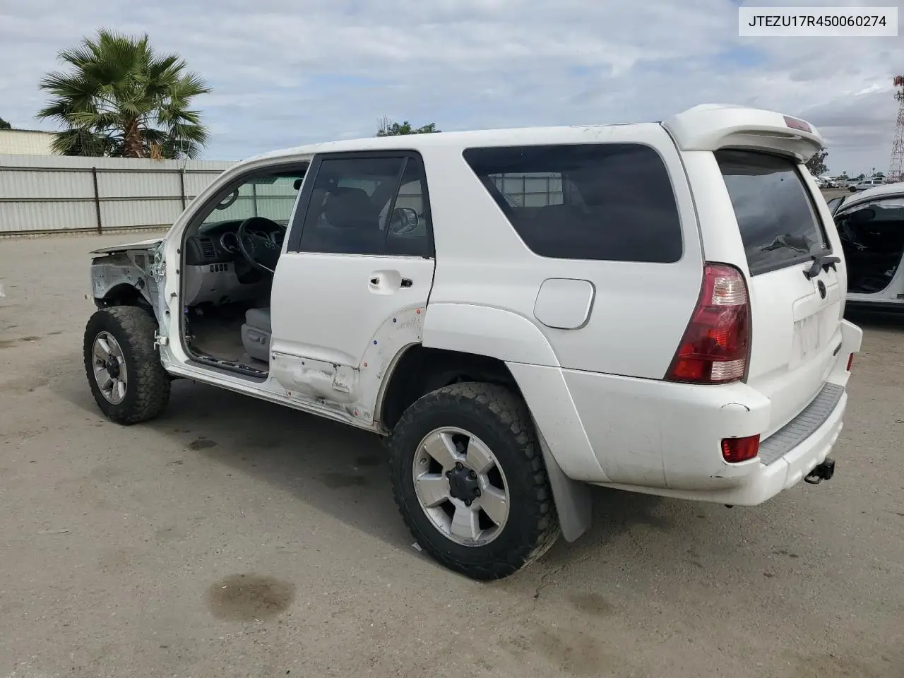 2005 Toyota 4Runner Limited VIN: JTEZU17R450060274 Lot: 56590635