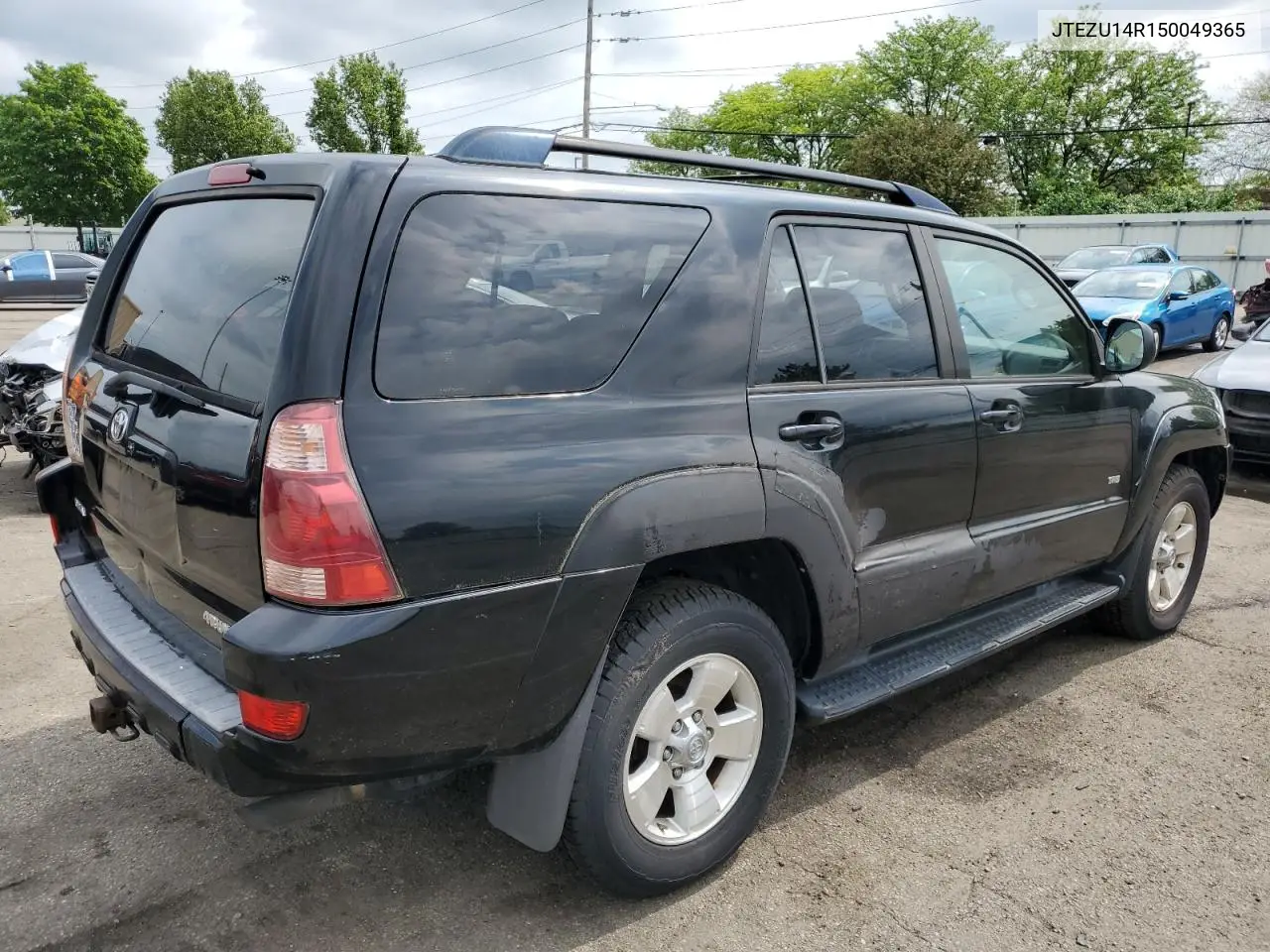 2005 Toyota 4Runner Sr5 VIN: JTEZU14R150049365 Lot: 57209265