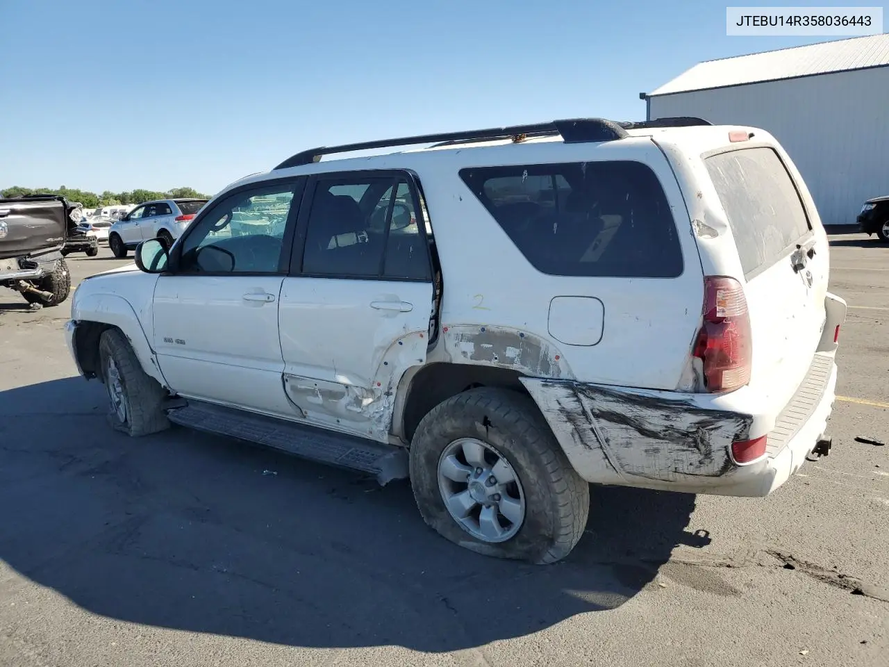 2005 Toyota 4Runner Sr5 VIN: JTEBU14R358036443 Lot: 61609595
