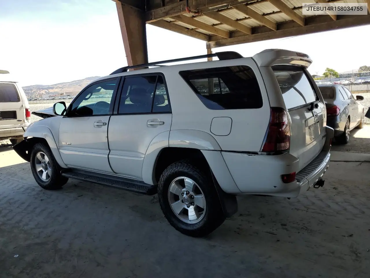 2005 Toyota 4Runner Sr5 VIN: JTEBU14R158034755 Lot: 61808275