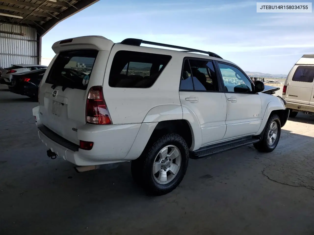 2005 Toyota 4Runner Sr5 VIN: JTEBU14R158034755 Lot: 61808275