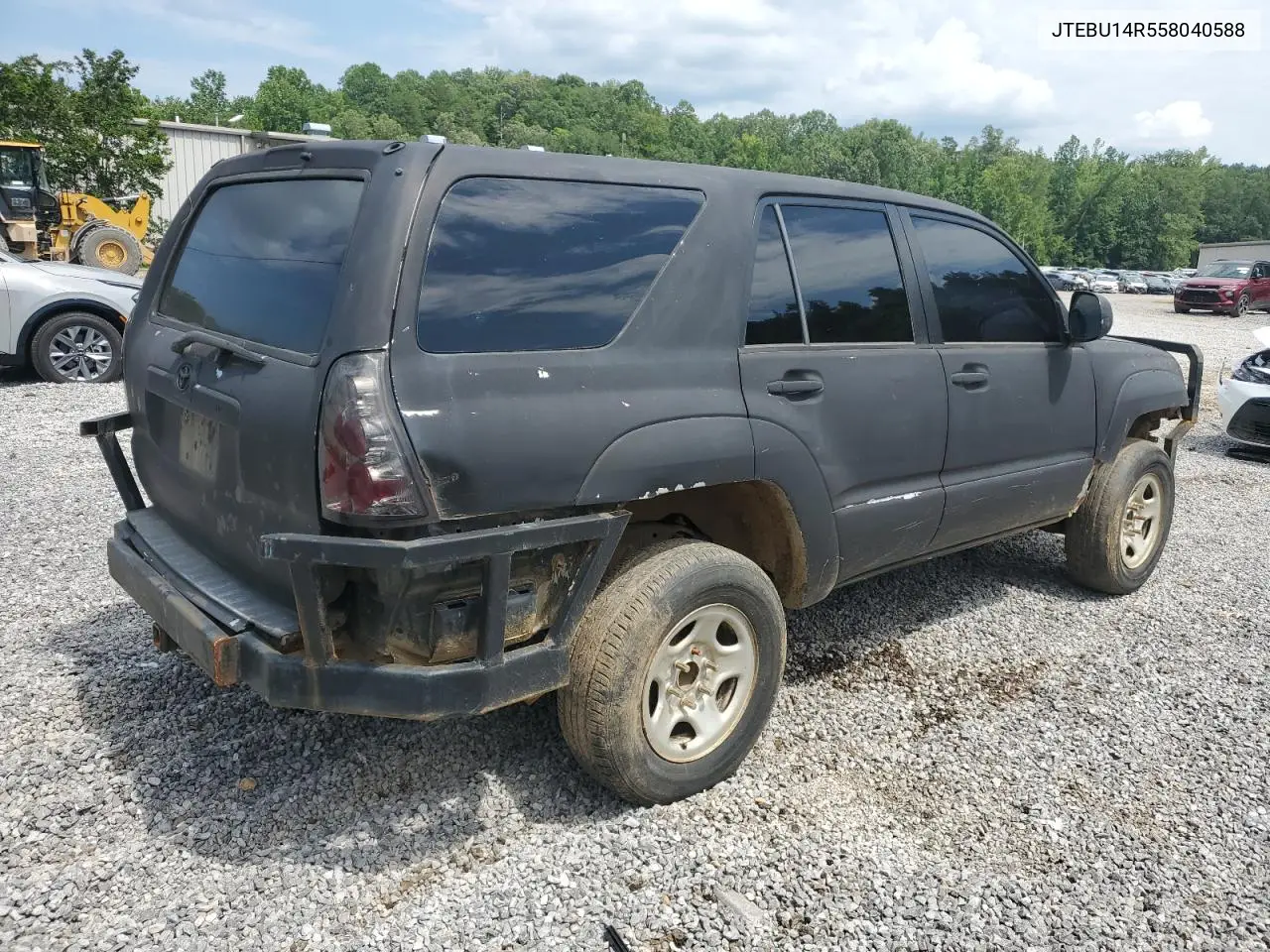 2005 Toyota 4Runner Sr5 VIN: JTEBU14R558040588 Lot: 62419065