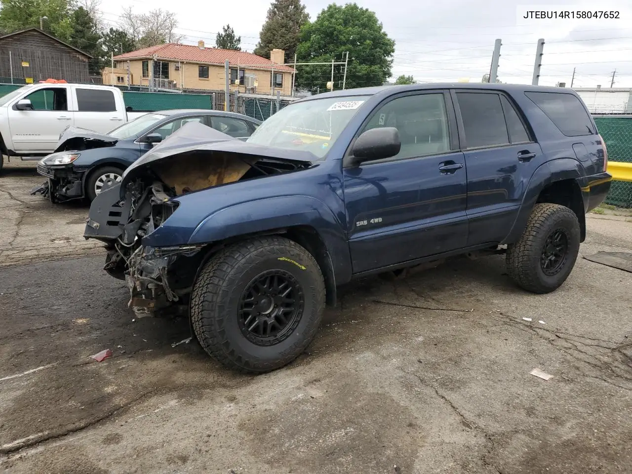 2005 Toyota 4Runner Sr5 VIN: JTEBU14R158047652 Lot: 62494535