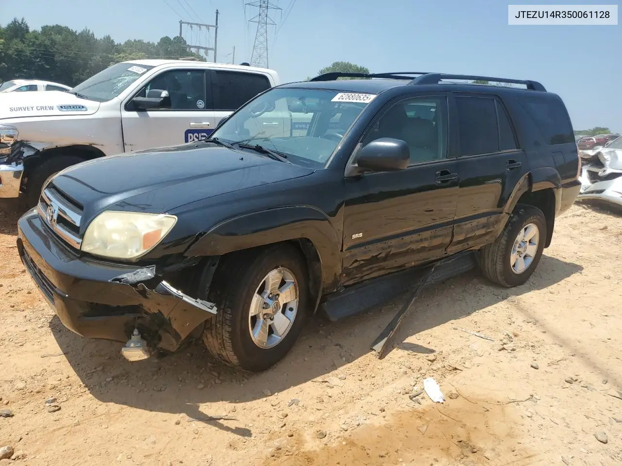 2005 Toyota 4Runner Sr5 VIN: JTEZU14R350061128 Lot: 62880635