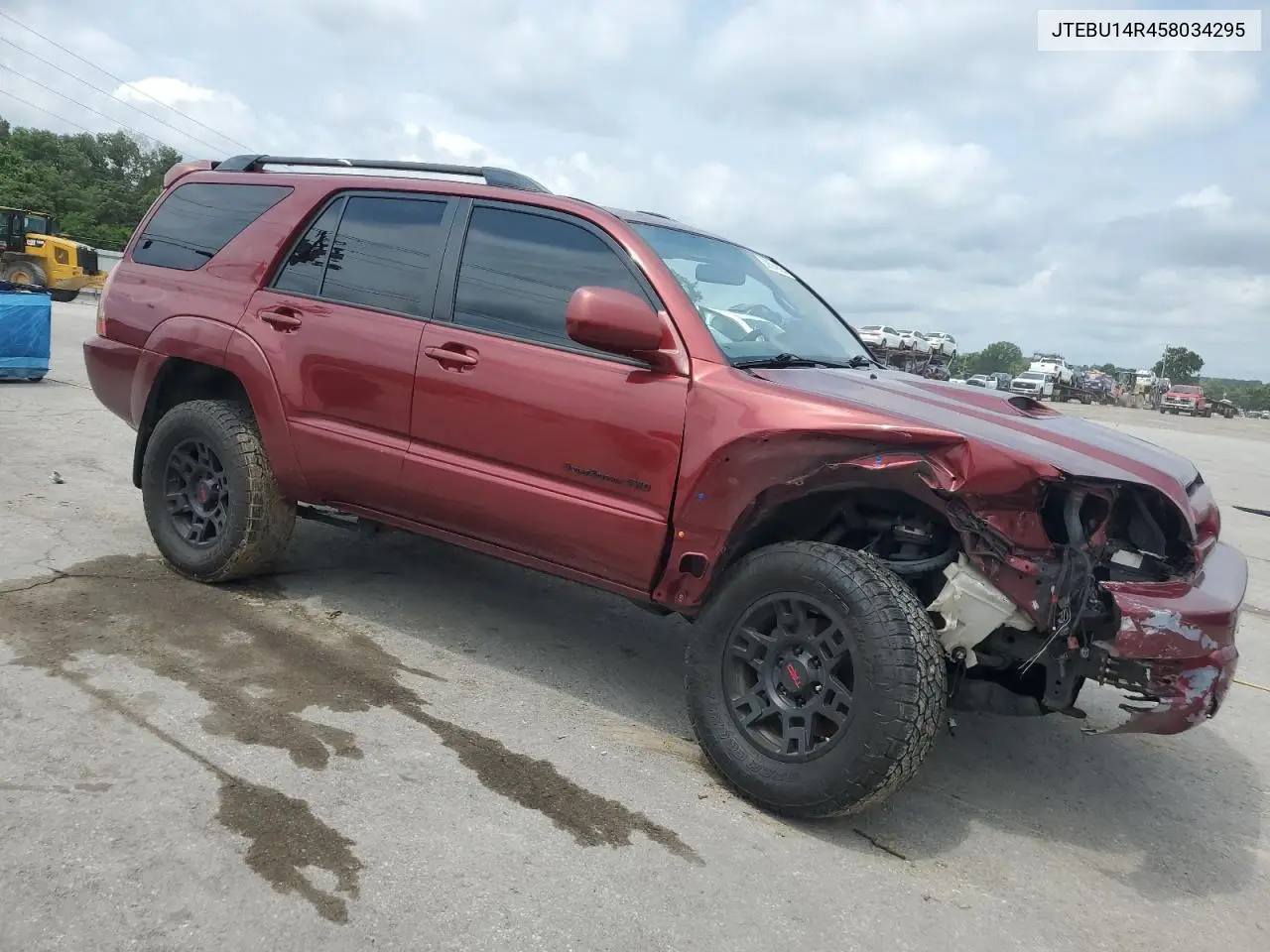 2005 Toyota 4Runner Sr5 VIN: JTEBU14R458034295 Lot: 62894665