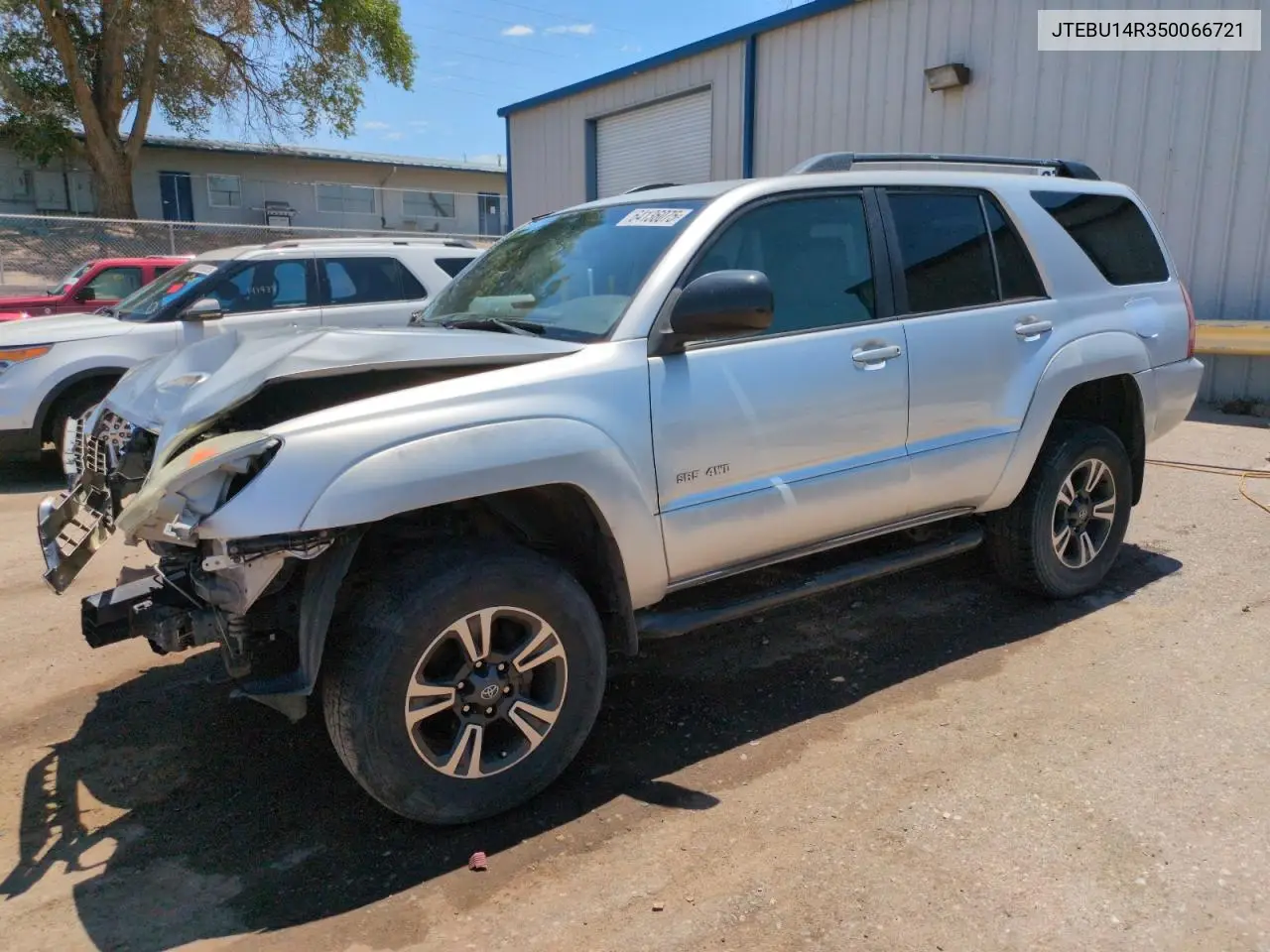 2005 Toyota 4Runner Sr5 VIN: JTEBU14R350066721 Lot: 64136075