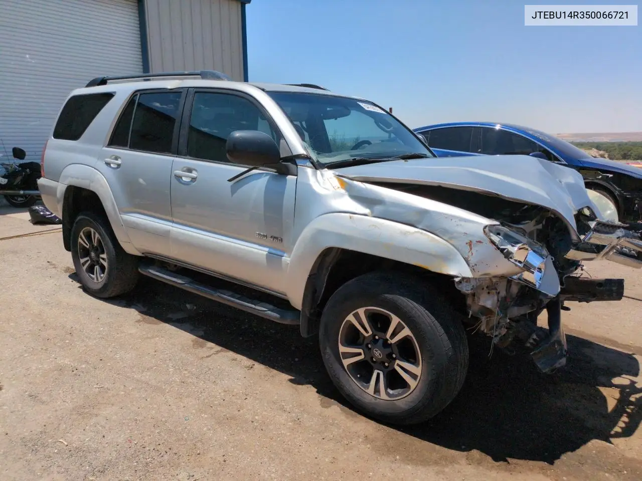 2005 Toyota 4Runner Sr5 VIN: JTEBU14R350066721 Lot: 64136075