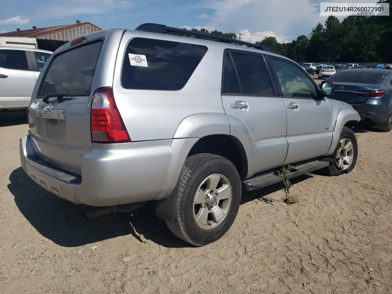 2006 Toyota 4Runner Sr5 VIN: JTEZU14R260072901 Lot: 62385405