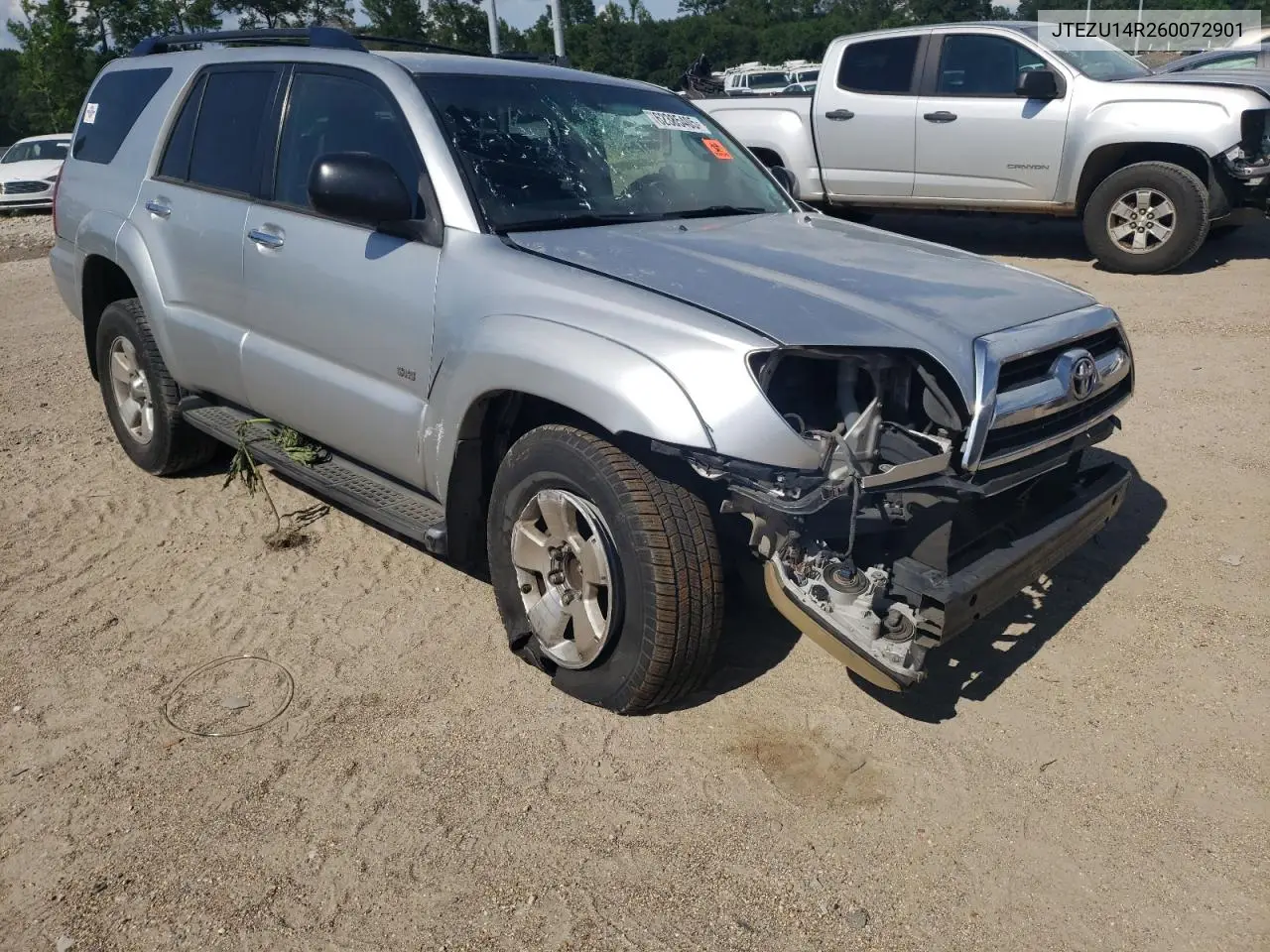2006 Toyota 4Runner Sr5 VIN: JTEZU14R260072901 Lot: 62385405