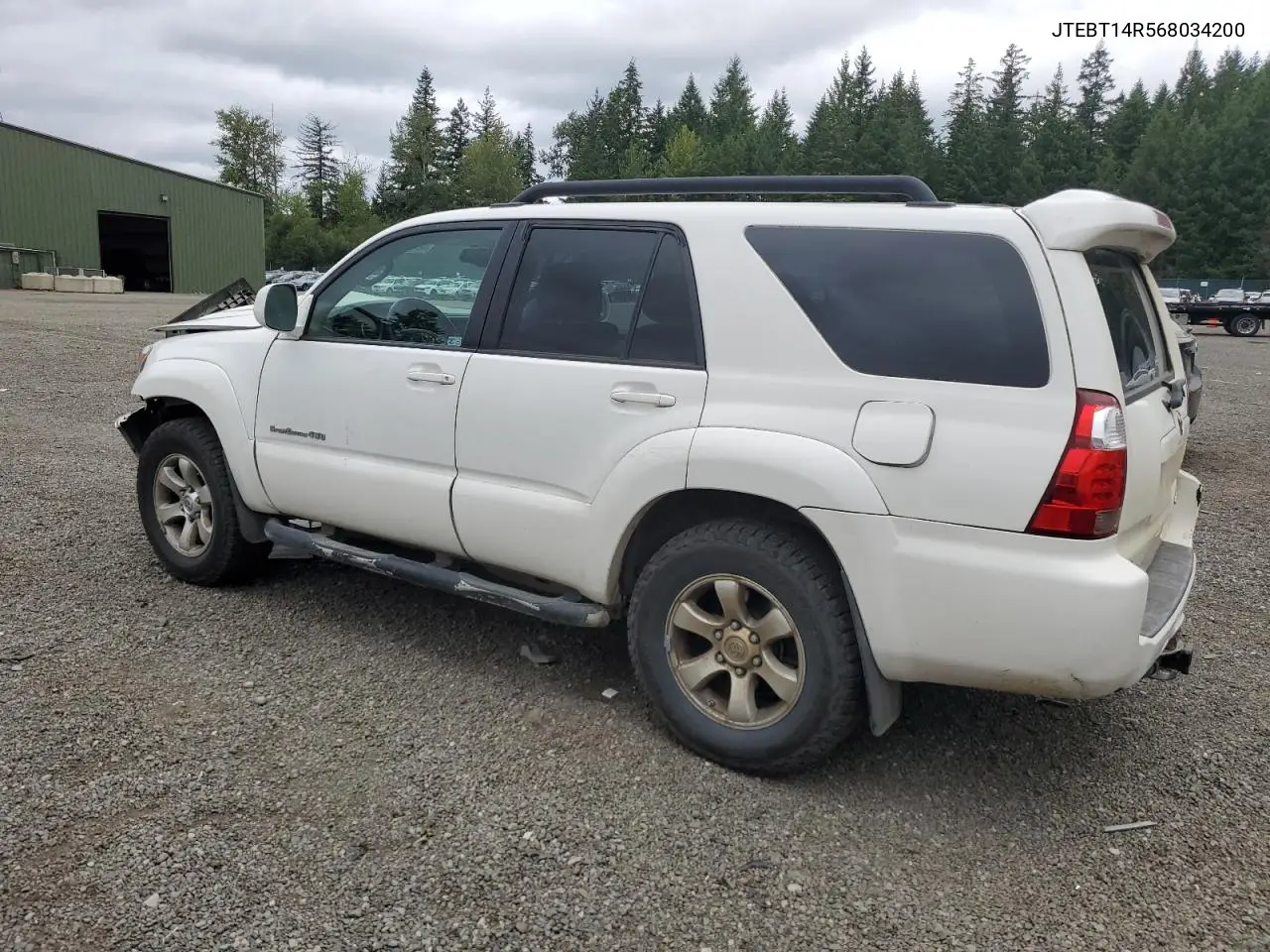 2006 Toyota 4Runner Sr5 VIN: JTEBT14R568034200 Lot: 62568005