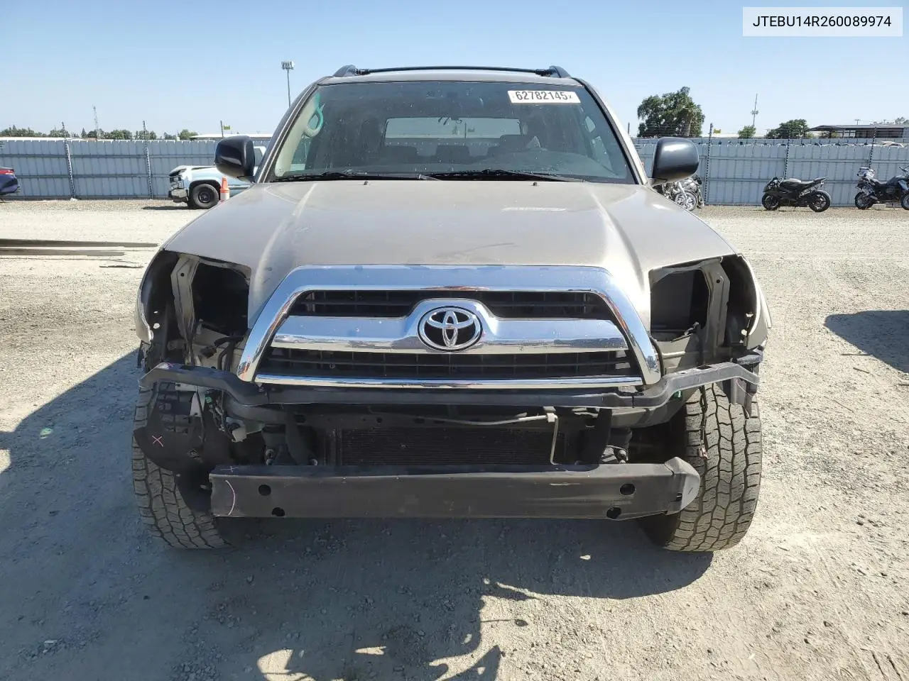 2006 Toyota 4Runner Sr5 VIN: JTEBU14R260089974 Lot: 62782145