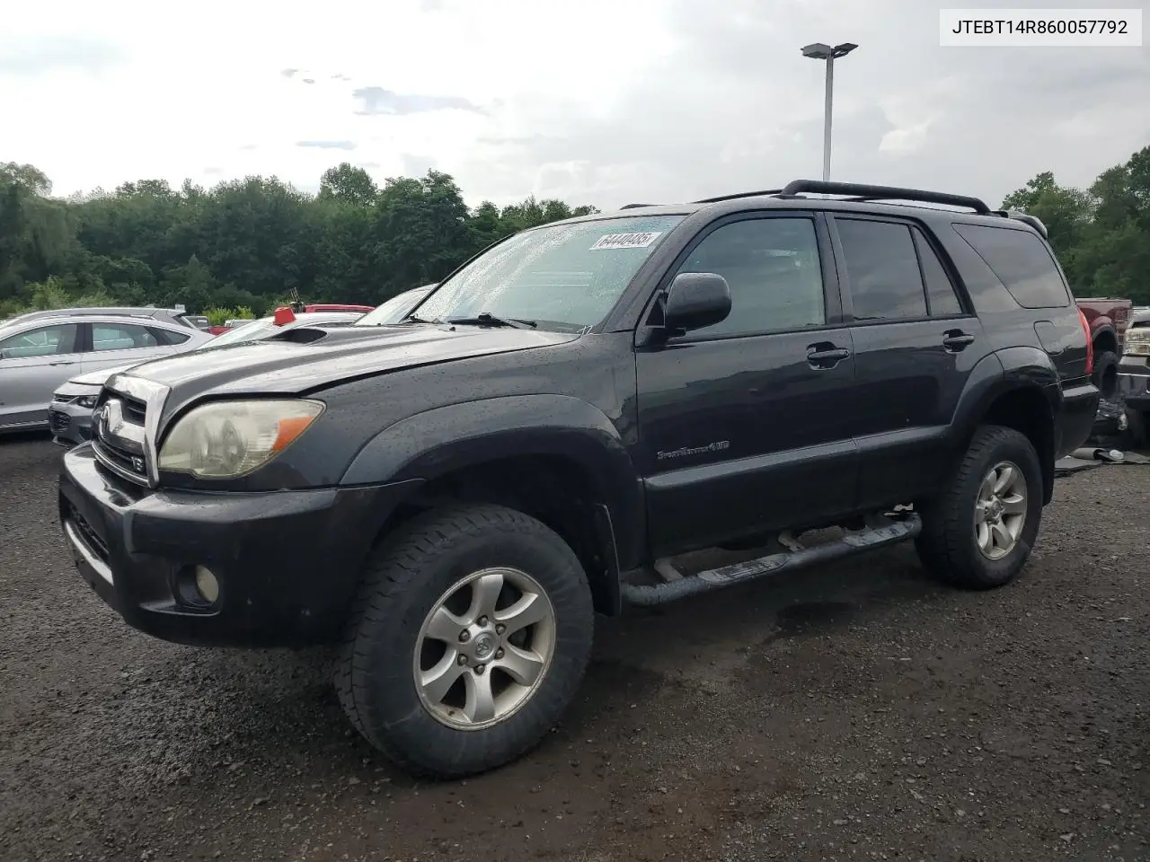 2006 Toyota 4Runner Sr5 VIN: JTEBT14R860057792 Lot: 64440485