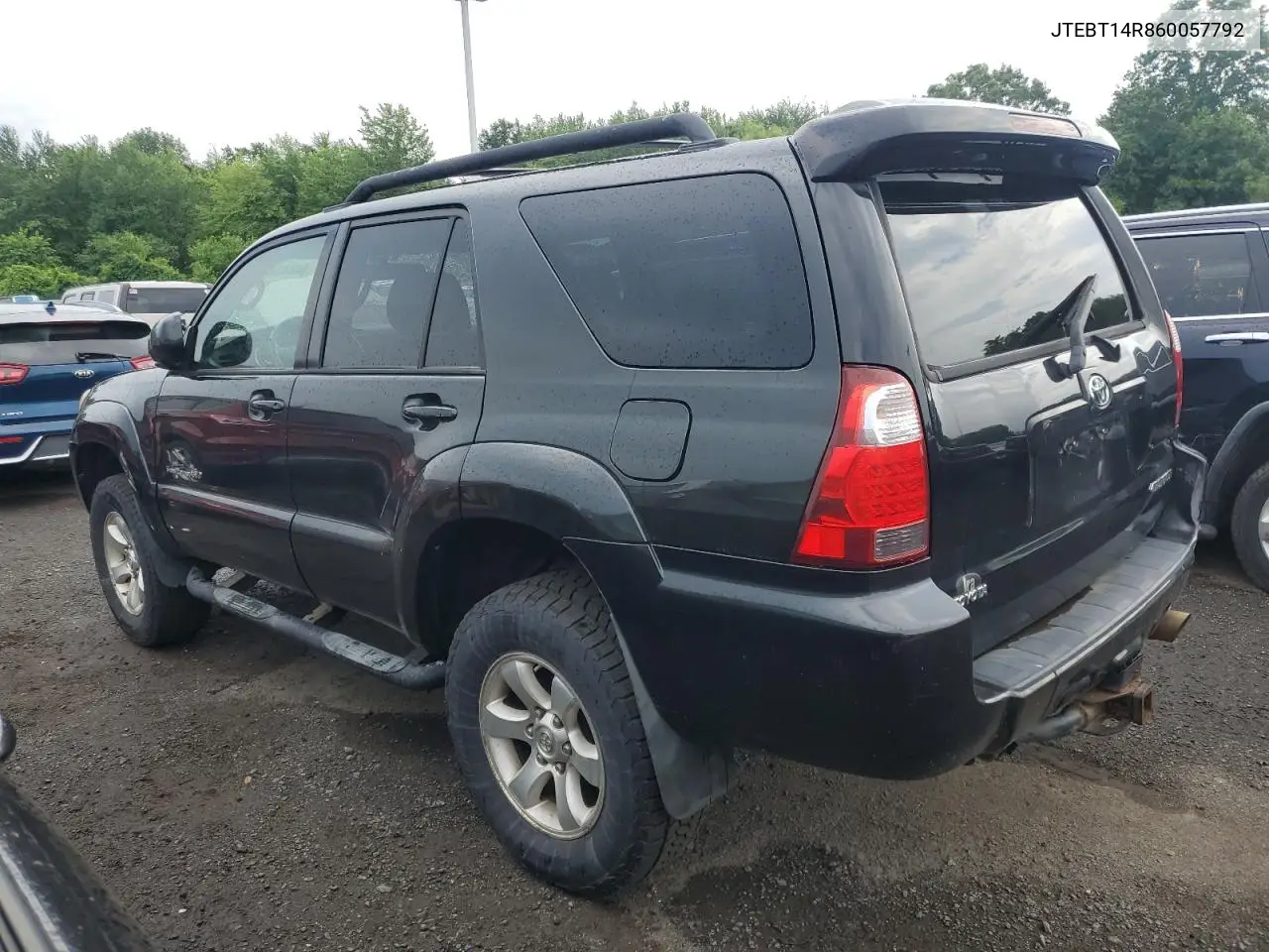 2006 Toyota 4Runner Sr5 VIN: JTEBT14R860057792 Lot: 64440485