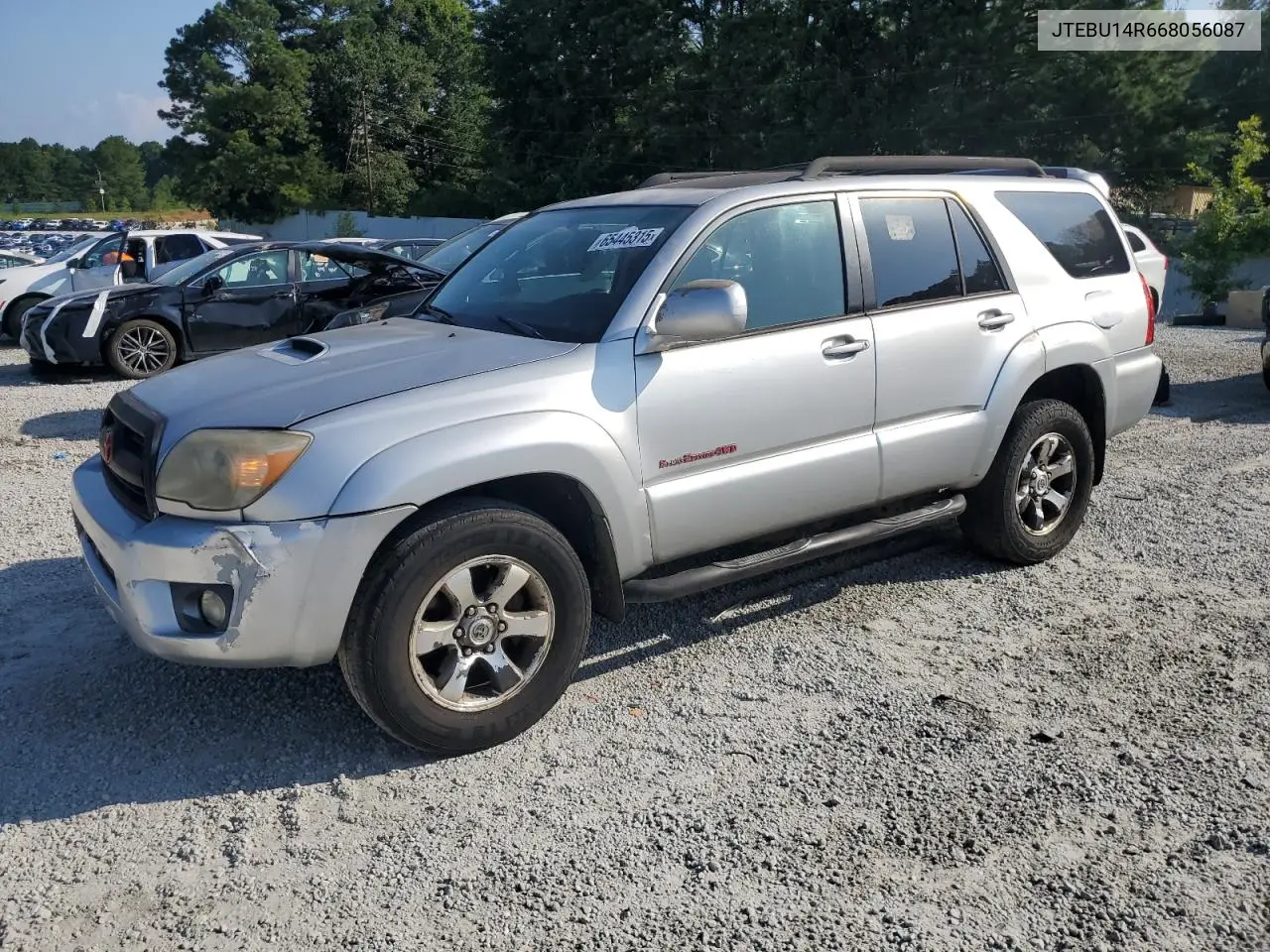 2006 Toyota 4Runner Sr5 VIN: JTEBU14R668056087 Lot: 65445315