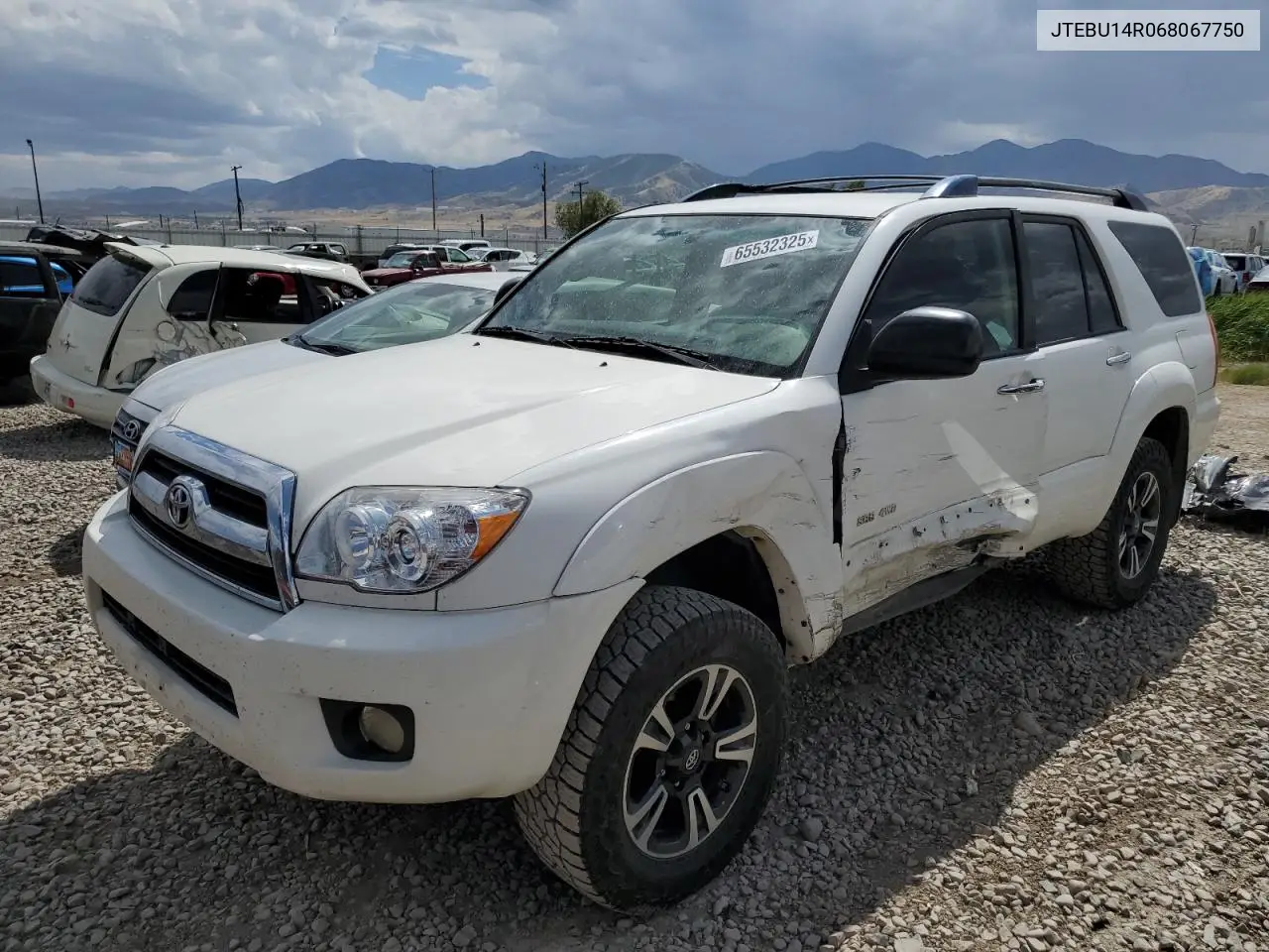 2006 Toyota 4Runner Sr5 VIN: JTEBU14R068067750 Lot: 65532325